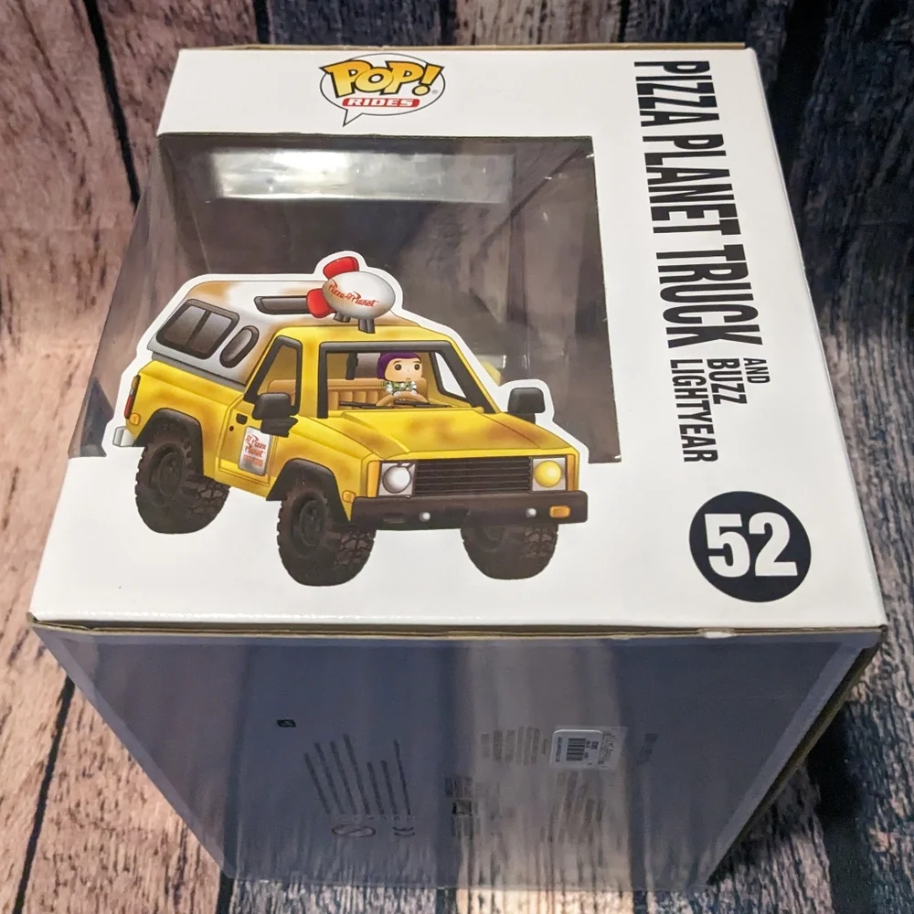 Funko Pop Rides Disney Pixar Toy Story Pizza Planet Truck and Buzz Lightyear #52 - Picture 7 of 8